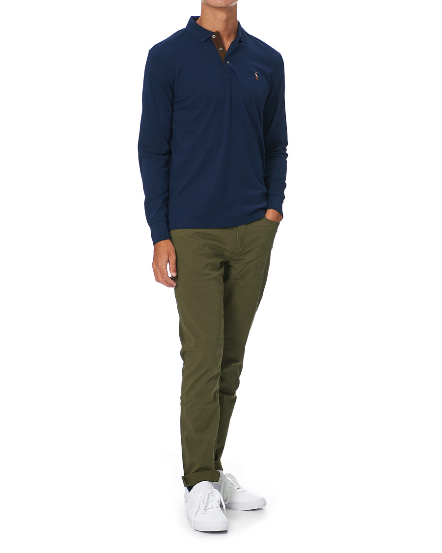 Polo Ralph Lauren Classic Pima Cotton Polo Shirt French Navy