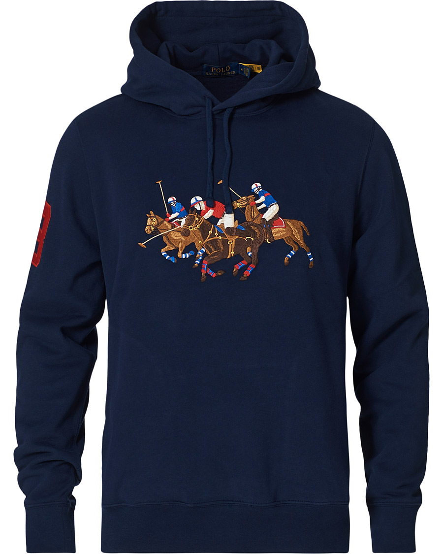 polo ralph lauren polo match fleece hoodie