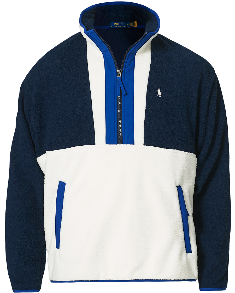 Polo fleece hotsell half zip