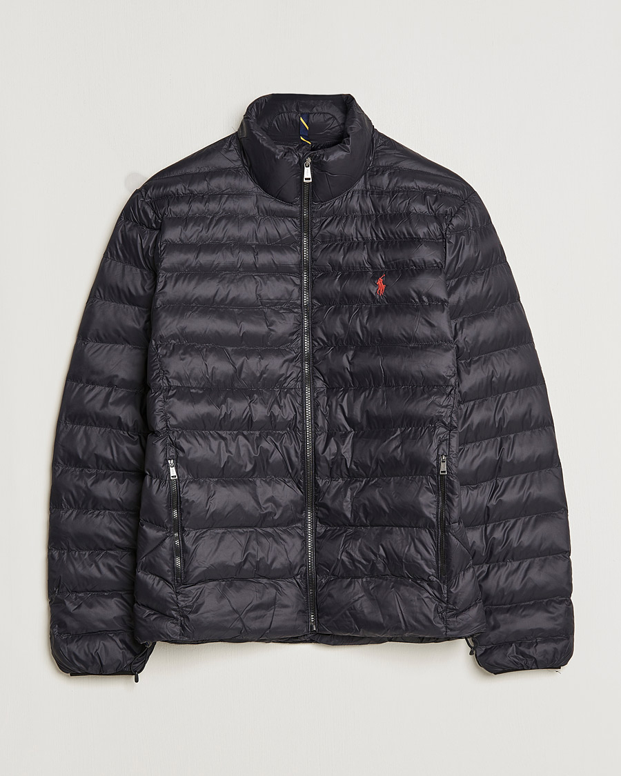 Polo ralph lauren lightweight down jacket black online