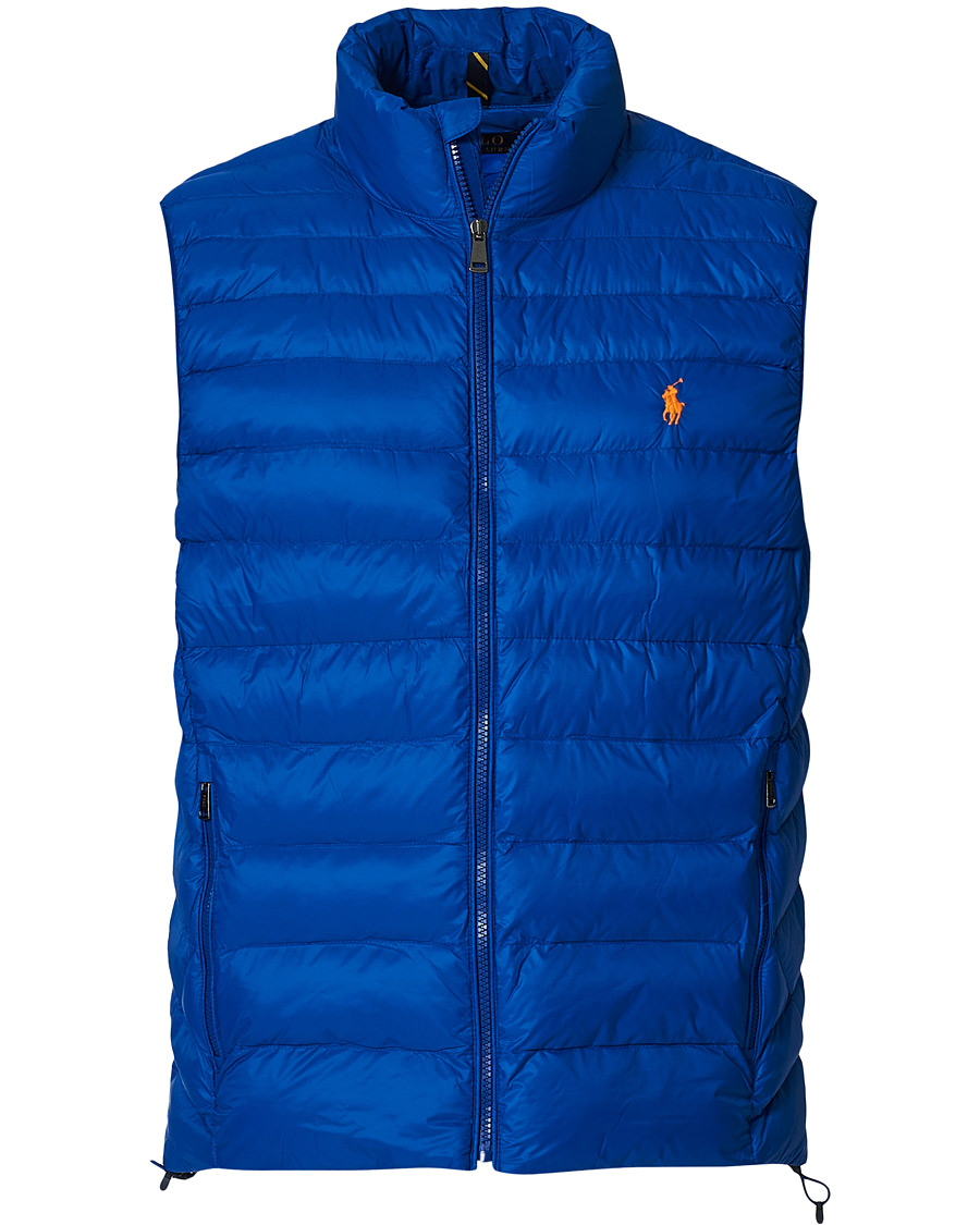 Polo Ralph Lauren Earth Down Vest Sapphire Star at CareOfCarl.com