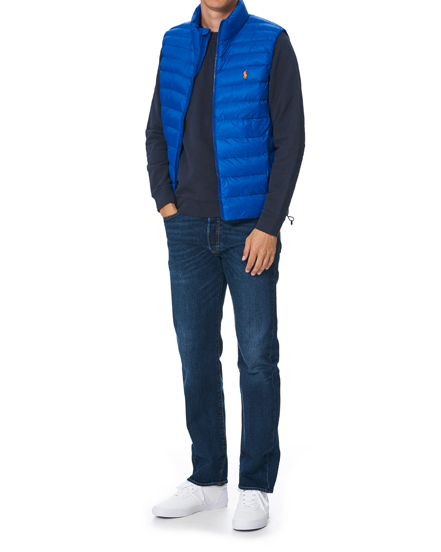 Polo Ralph Lauren Earth Down Vest Sapphire Star at CareOfCarl.com