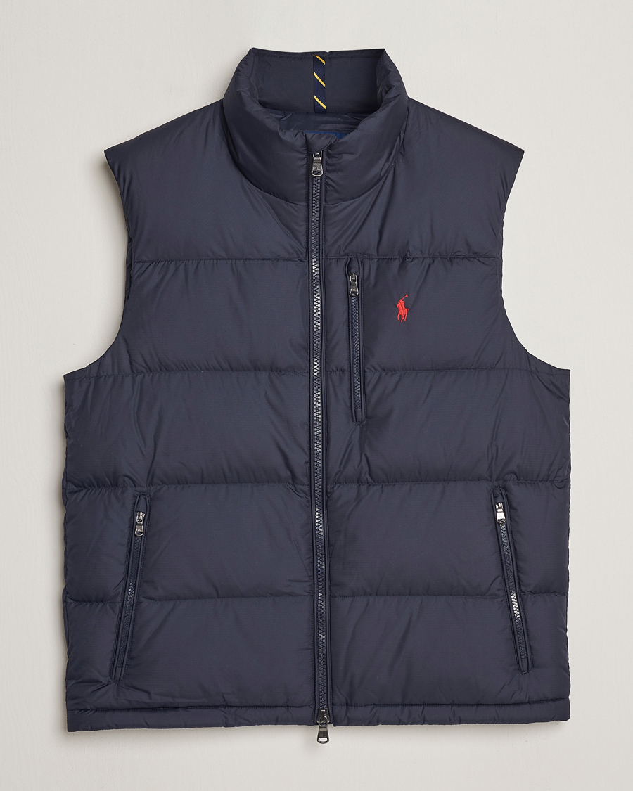 Polo Ralph Lauren El Cap Down Vest Collection Navy at CareOfCarl