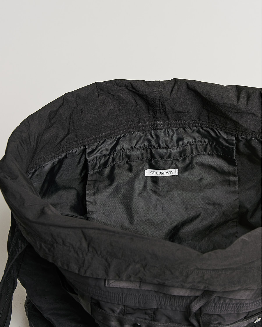 C.P. Company Nylon B Large Tote Bag Black at CareOfCarl.com