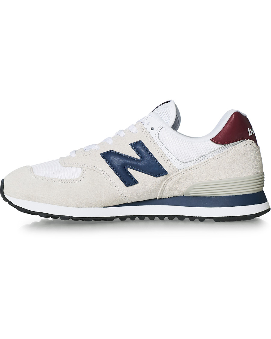 New balance sale 574 white navy