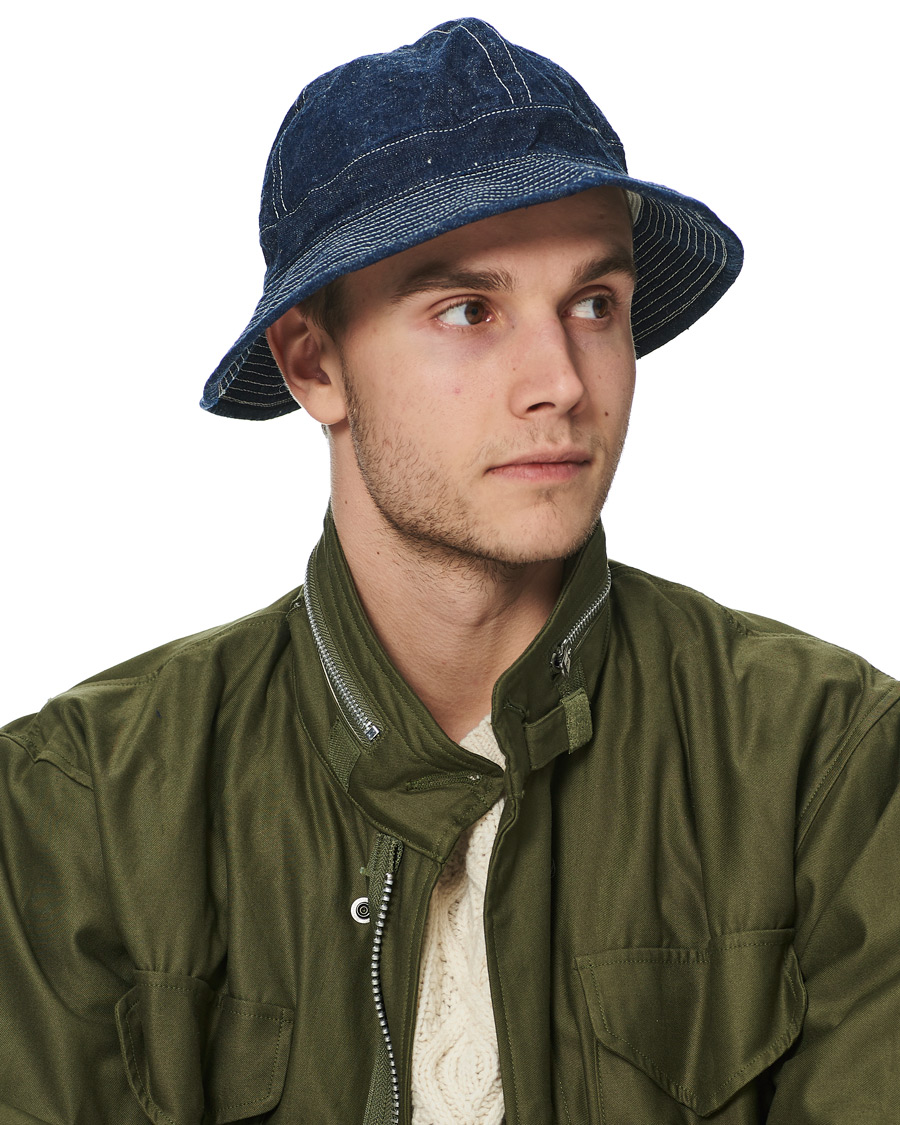 orSlow US Navy Hat Denim at CareOfCarl.com