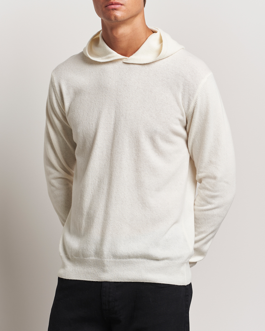 Men |  | Oscar Jacobson | Pascal Wool/Cashmere Hoodie Creme