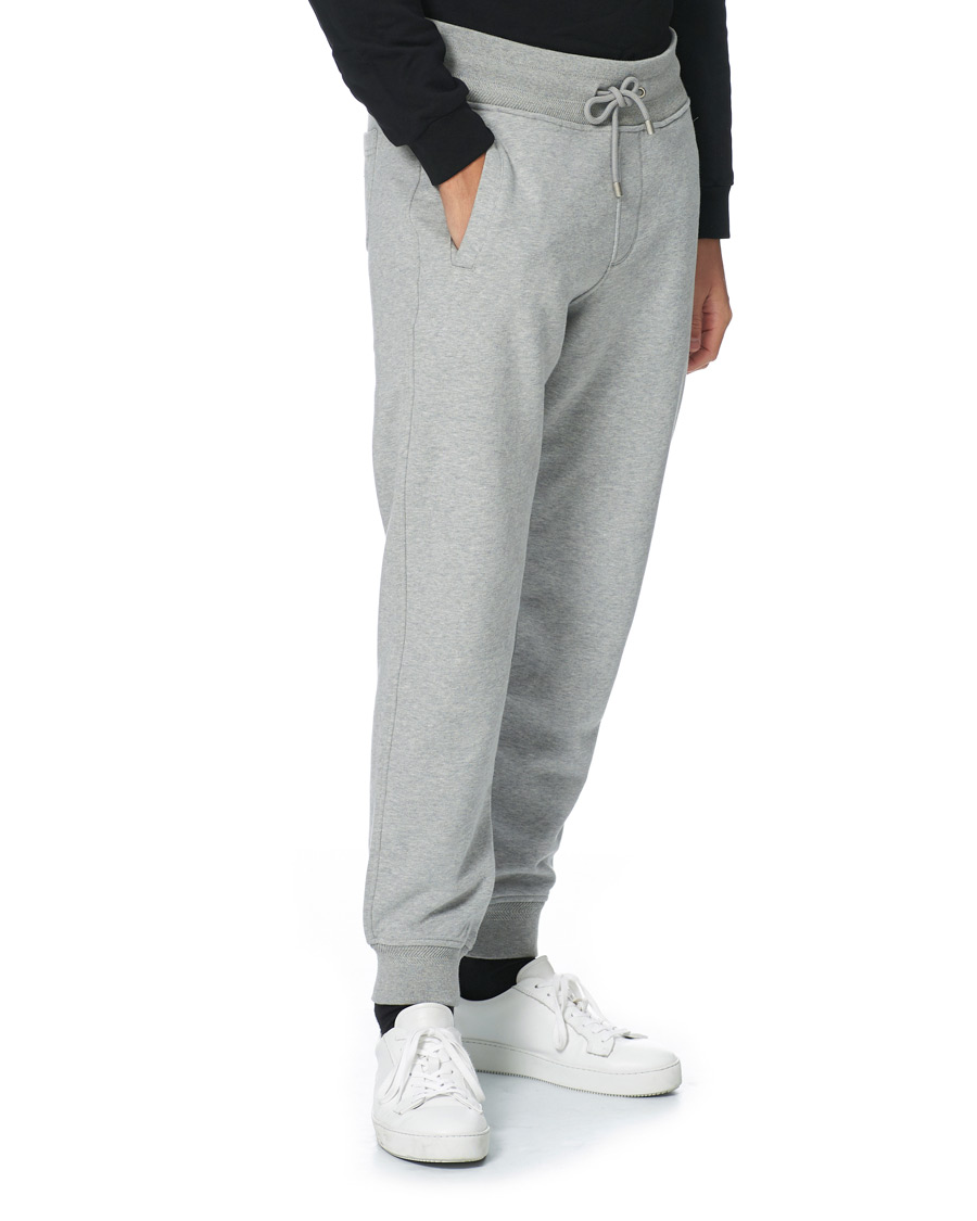 Belstaff Cotton Sweatpants Grey Melange at CareOfCarl.com