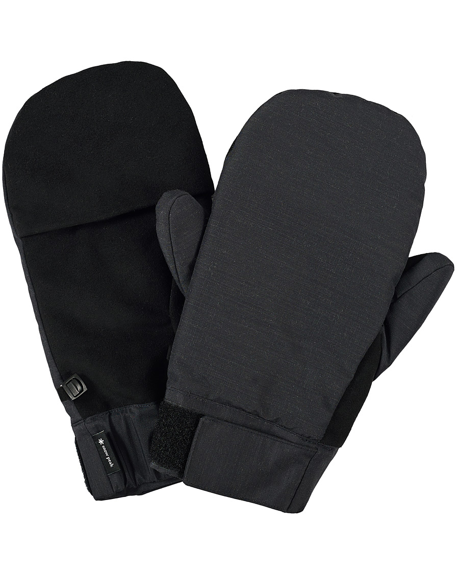 Snow Peak FR 2L Down Mittens Black at CareOfCarl.com