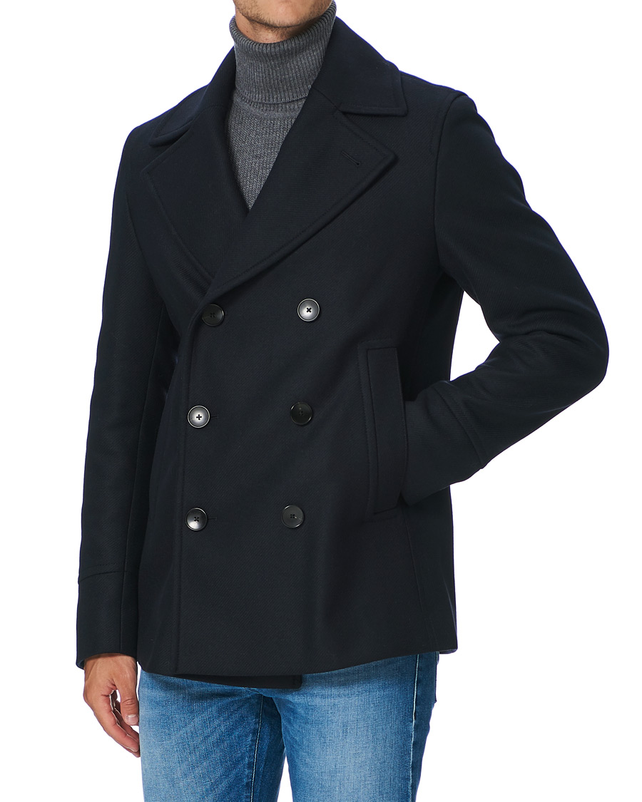 Boss peacoat shop