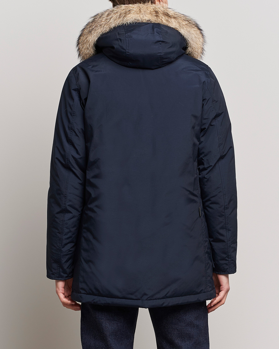 Woolrich Arctic Parka DF Melton Blue at CareOfCarl