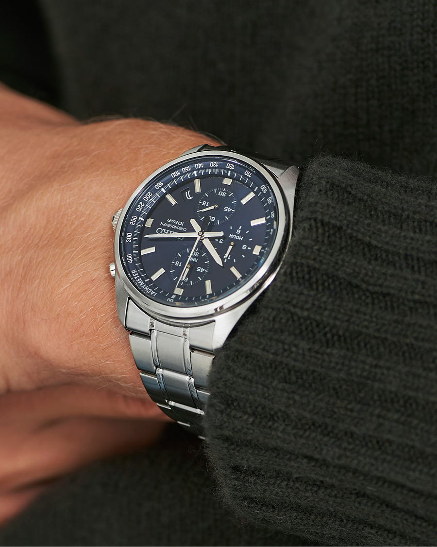 Seiko the great online blue chronograph