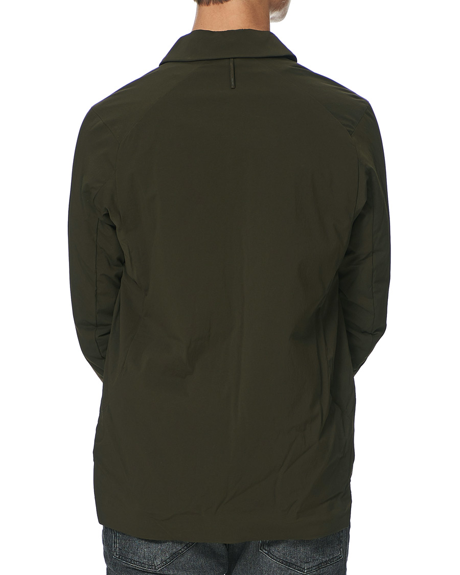 Arc'teryx Veilance Mionn Overshirt Dark Olive at CareOfCarl.com