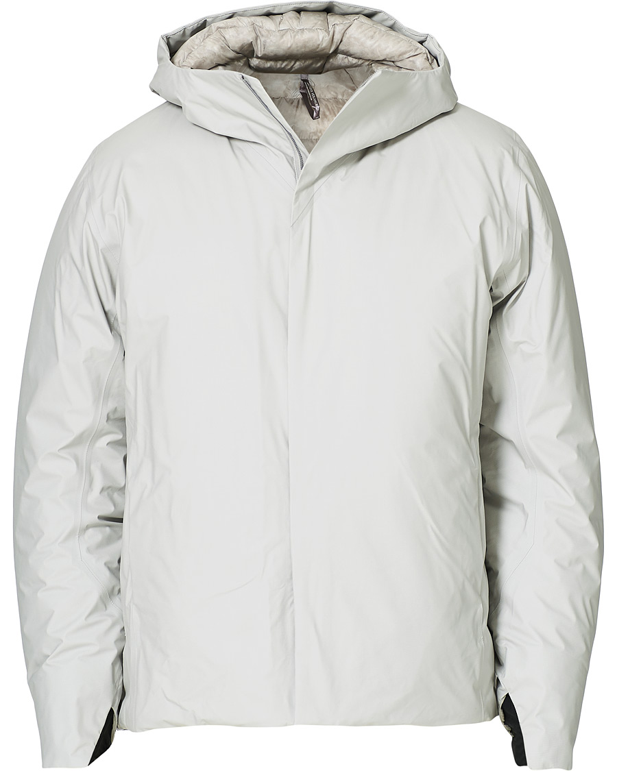 Arc'teryx Veilance Altus Hooded Down Jacket Vapor at CareOfCarl.com