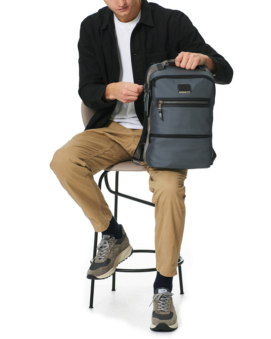 Tumi discount canvas backpack