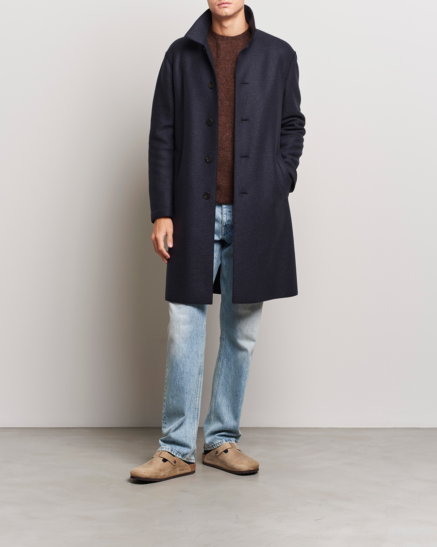 Harris wharf 2025 mens coat