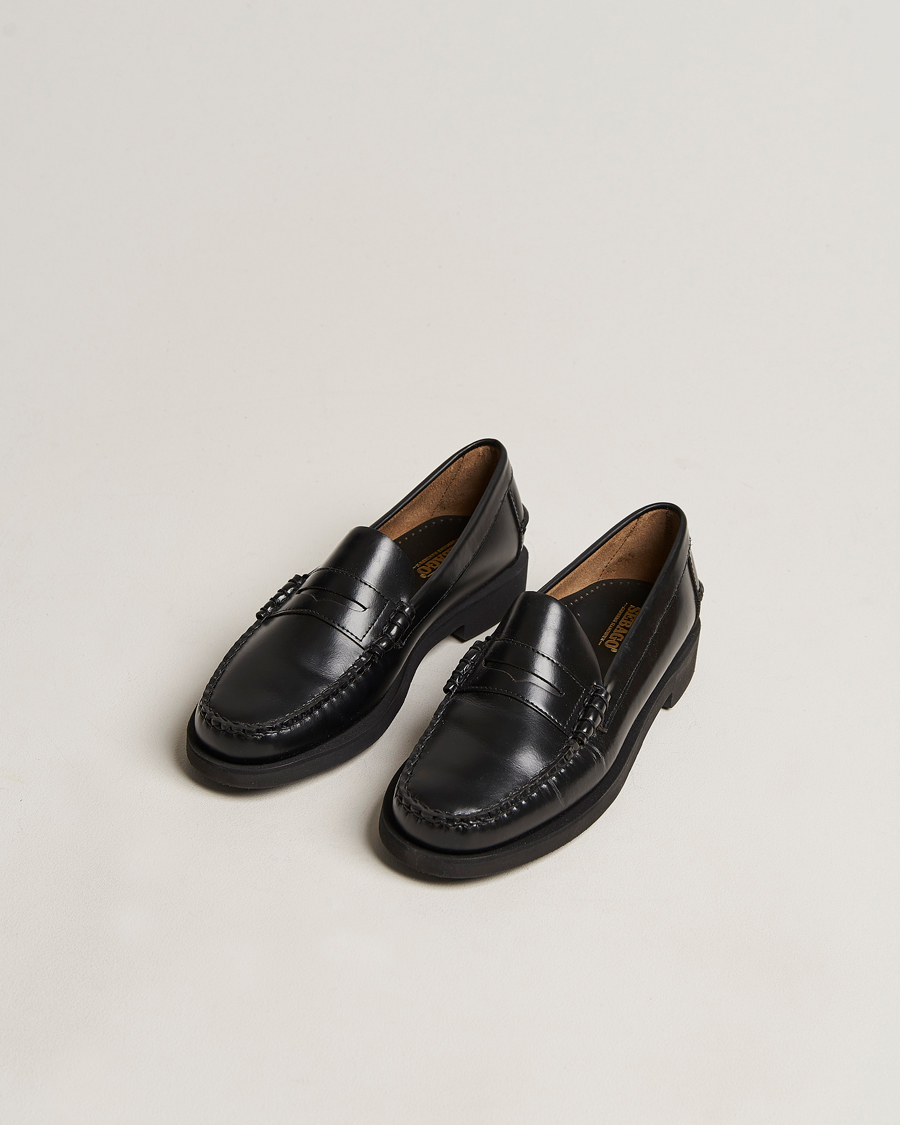 Sebago cheap black loafers