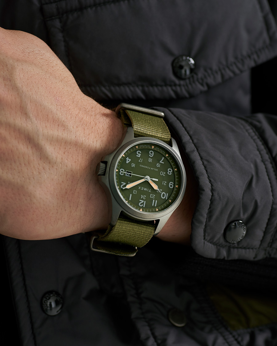 Timex Field Post Solar Watch 41mm Green Dial at 