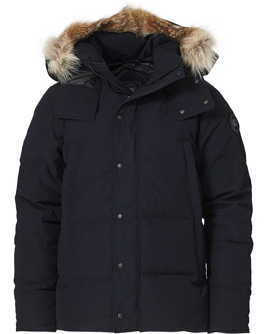 Canada Goose Black Label Wyndham Parka Navy at CareOfCarl.com