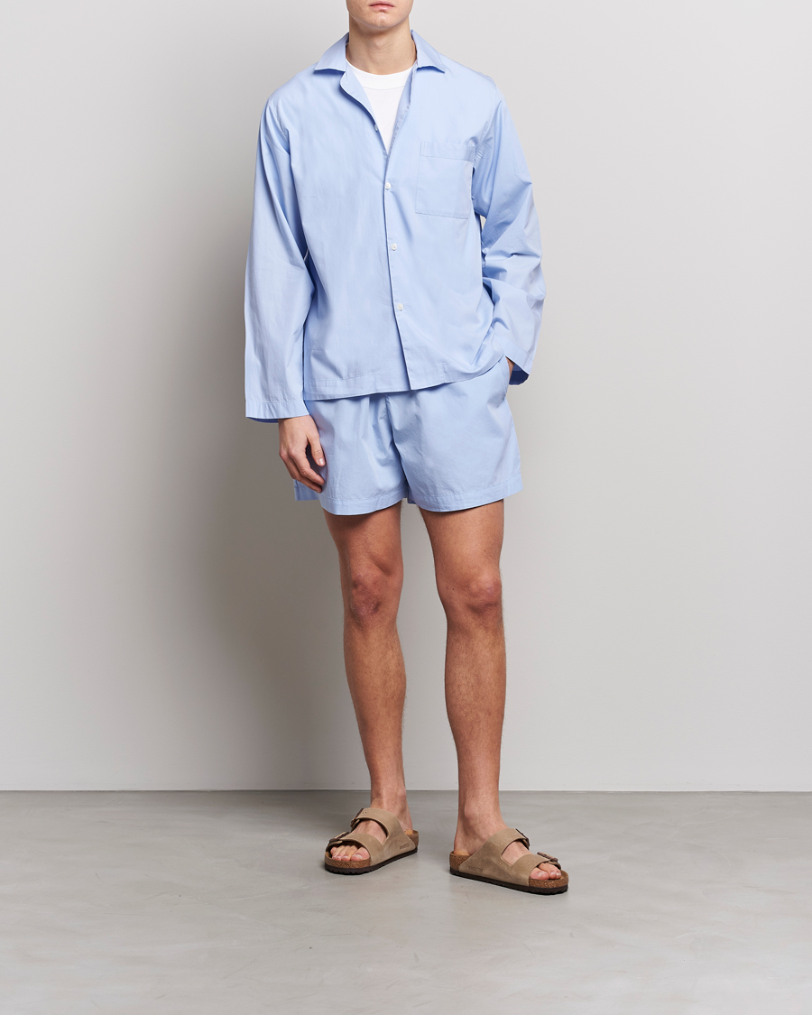 Organic Cotton-Poplin Pyjama Shorts