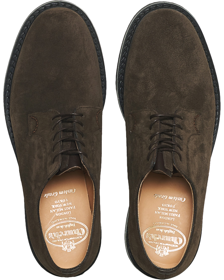 Church's Shannon Suede Derby Brown at CareOfCarl.com