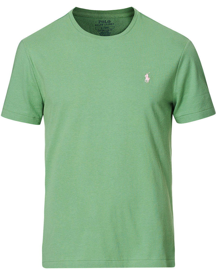 Polo Ralph Lauren Crew Neck Tee Outback Green at CareOfCarl.com