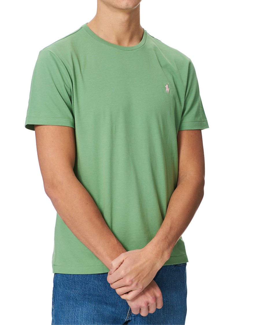 Polo Ralph Lauren Crew Neck Tee Outback Green at CareOfCarl.com