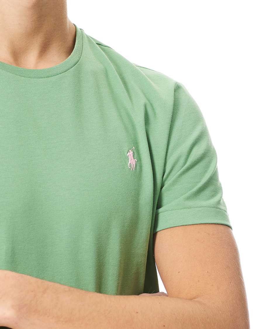 Polo Ralph Lauren Crew Neck Tee Outback Green at CareOfCarl.com