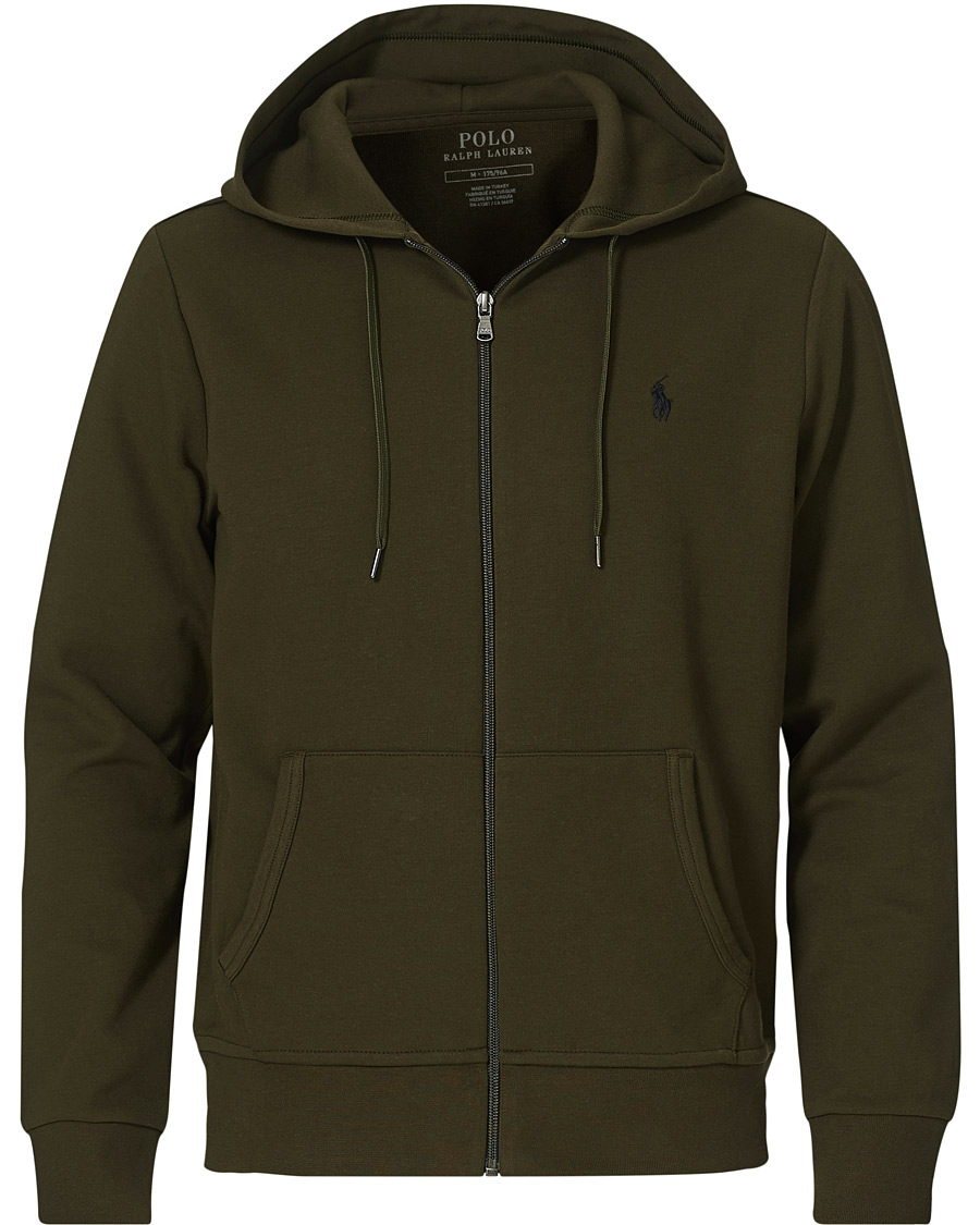 olive polo hoodie