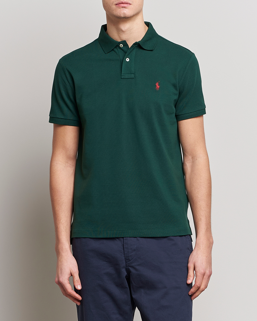 NWT Dark Green Men's Ralph Lauren shops Slim Fit Polo Shirt