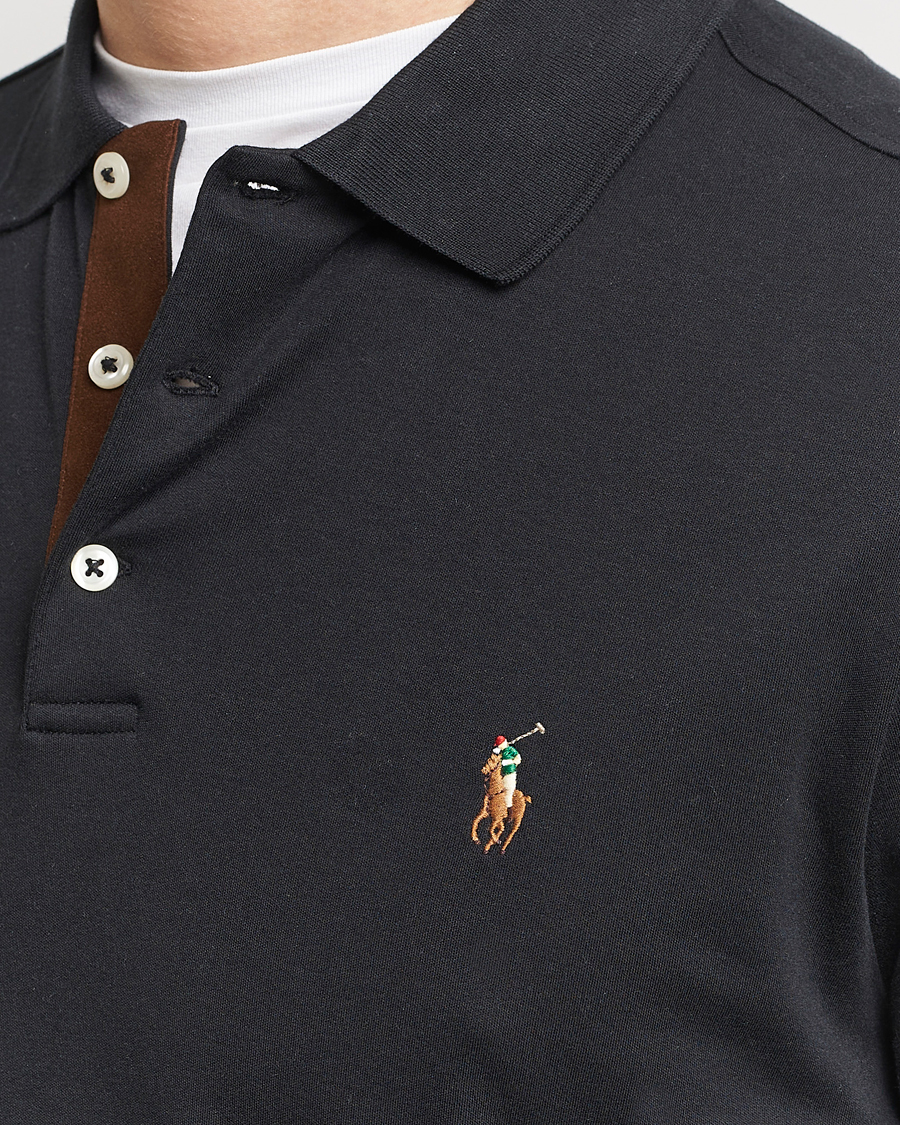 Black and gold 2024 ralph lauren polo shirt