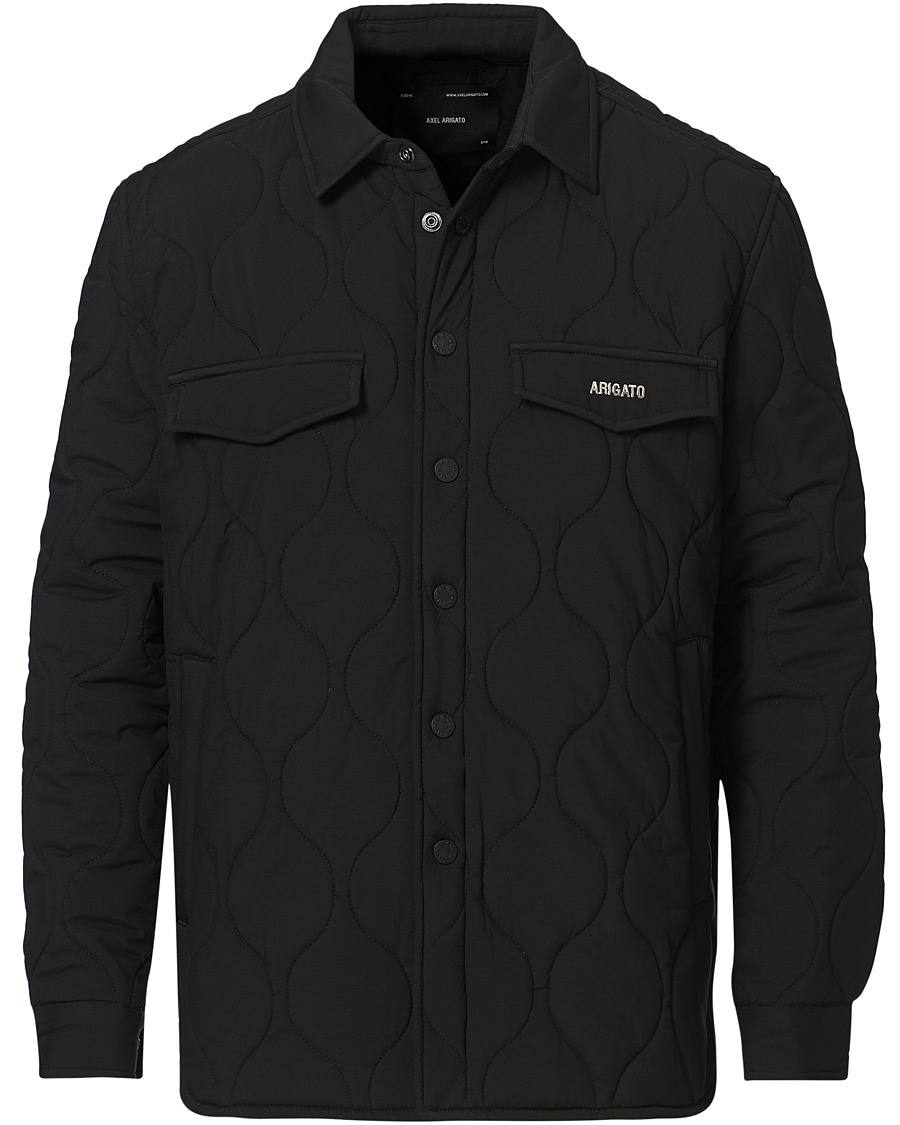 Axel Arigato Puzzle Overshirt Black at CareOfCarl