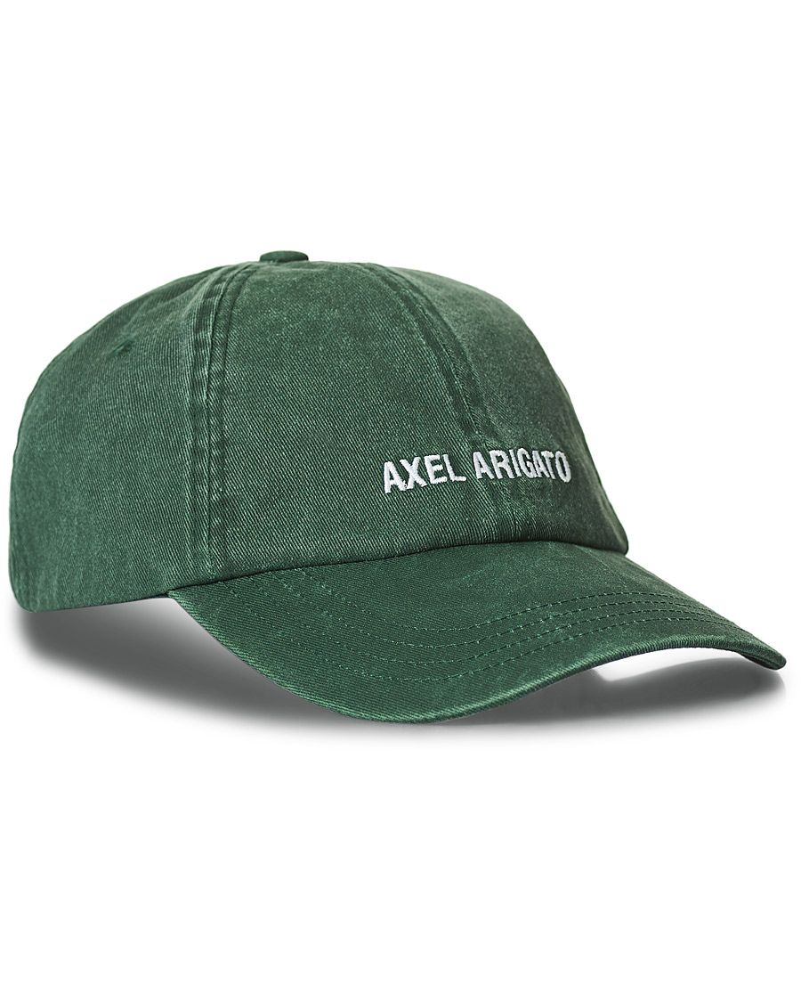 Axel Arigato AA Logo Cap Washed Green at CareOfCarl