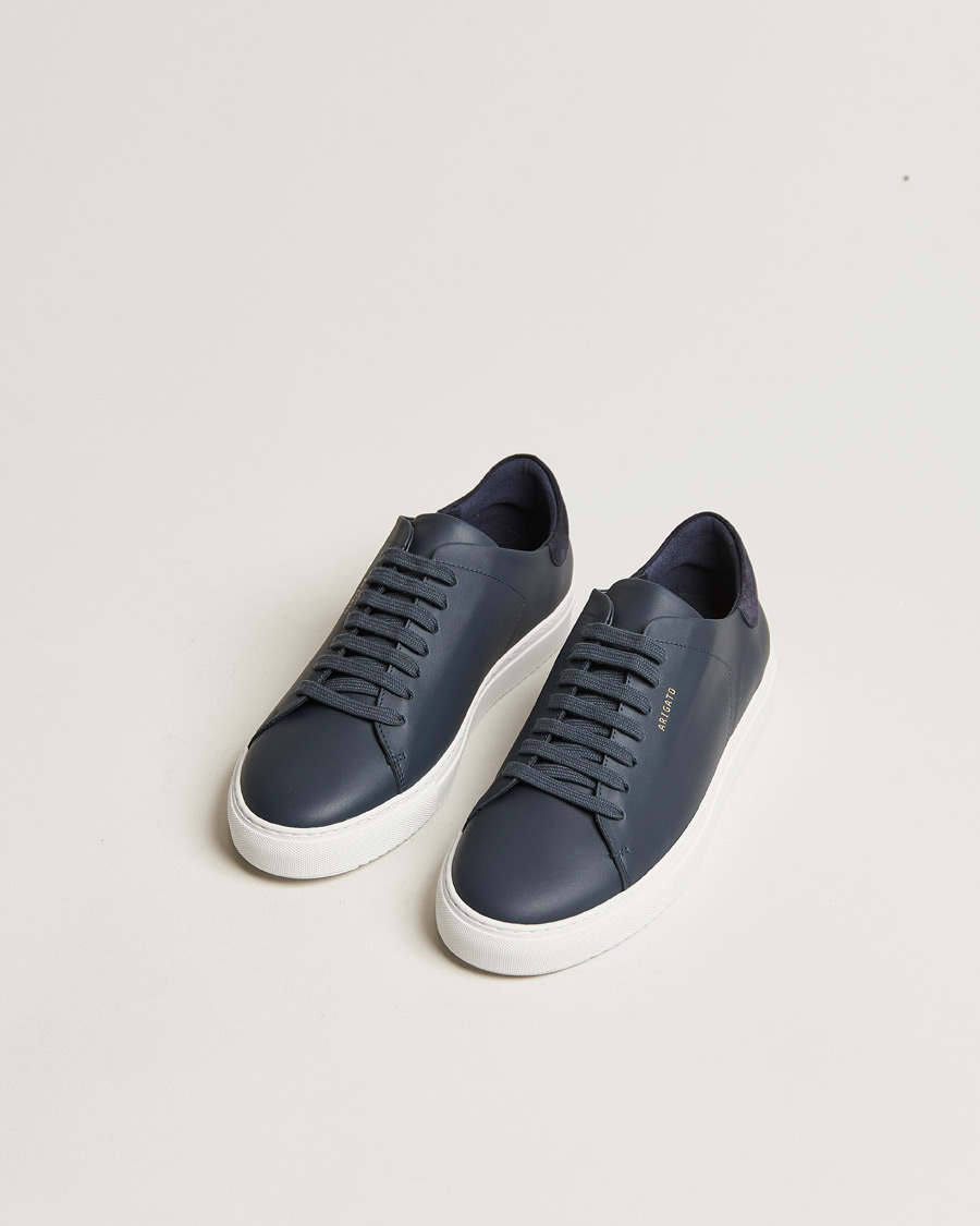 Axel Arigato Clean 90 Sneaker Navy Leather at CareOfCarl