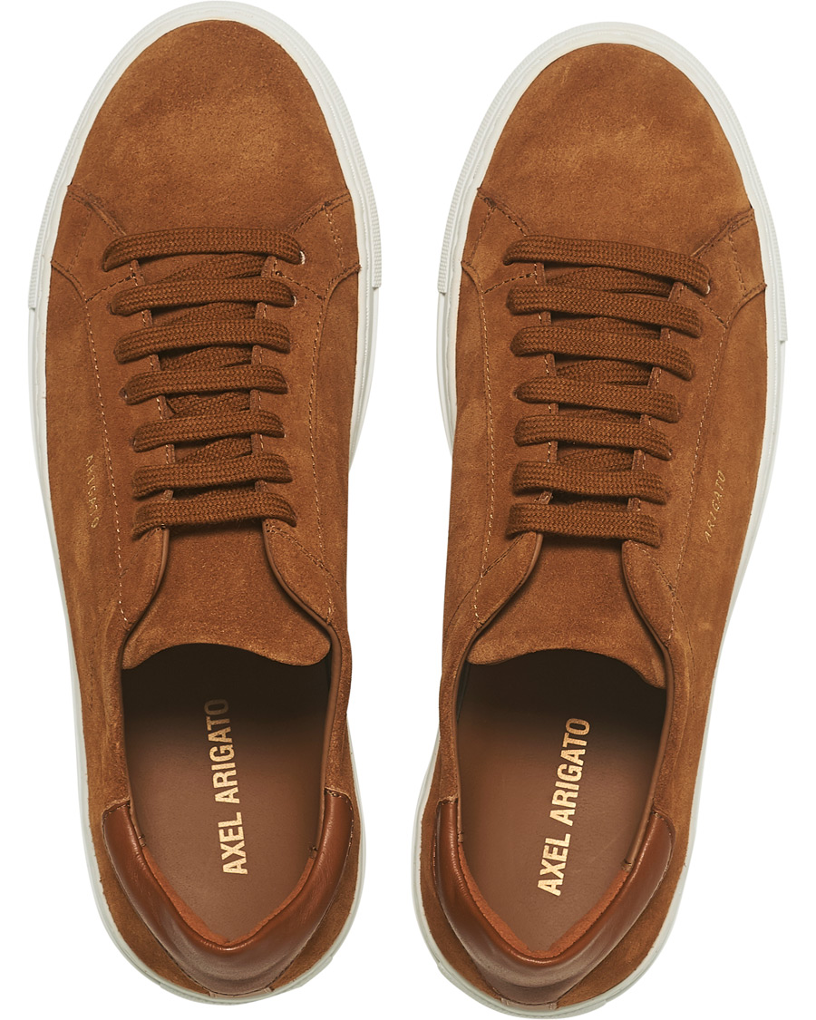 Axel Arigato Clean 90 Sneaker Brown Suede at CareOfCarl