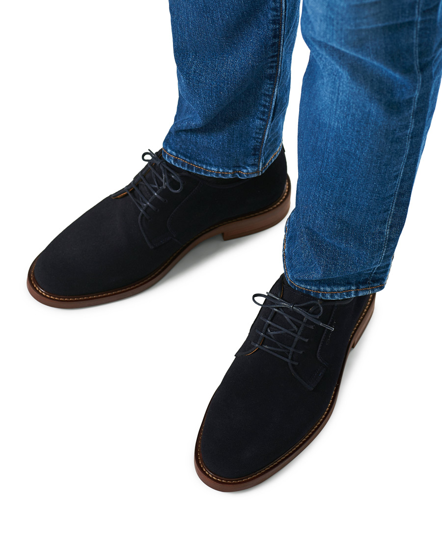 GANT St Akron Derby Marine Suede at CareOfCarl