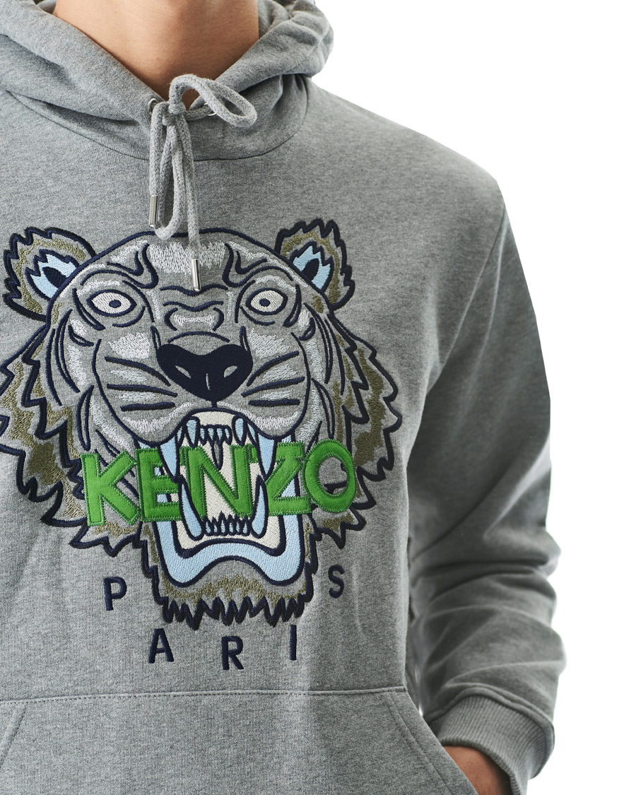 Kenzo eye best sale hoodie grey