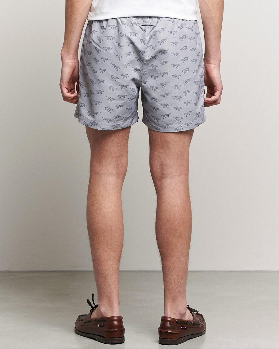 Tiger of Sweden Sjo Printed Swim Shorts Grey at