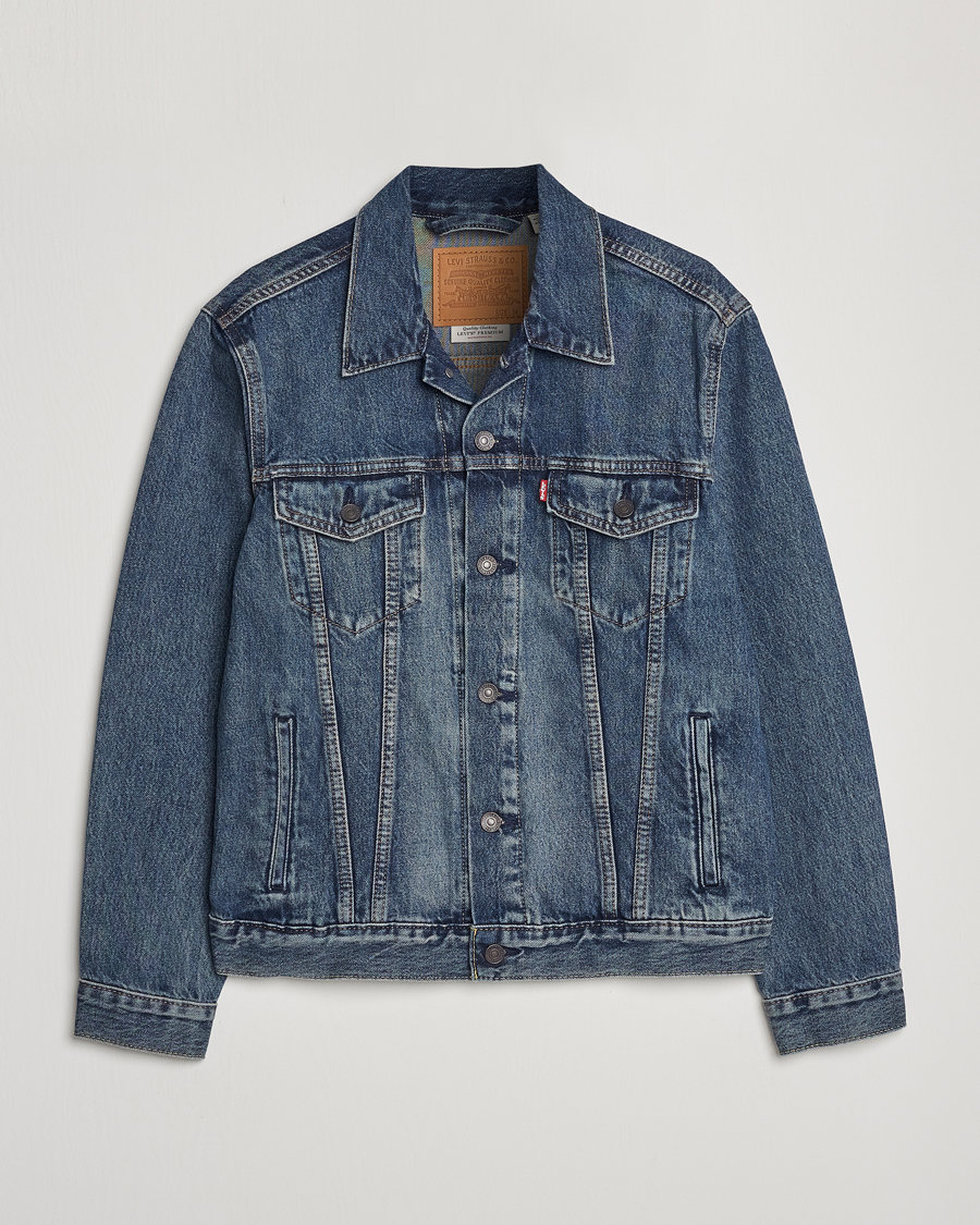 Men's Levi's Trucker Denim Jacket, Size: XXL, Dark Blue