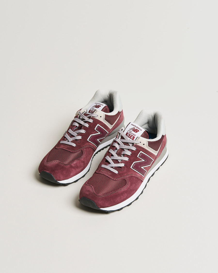 New balance sneakers on sale maroon