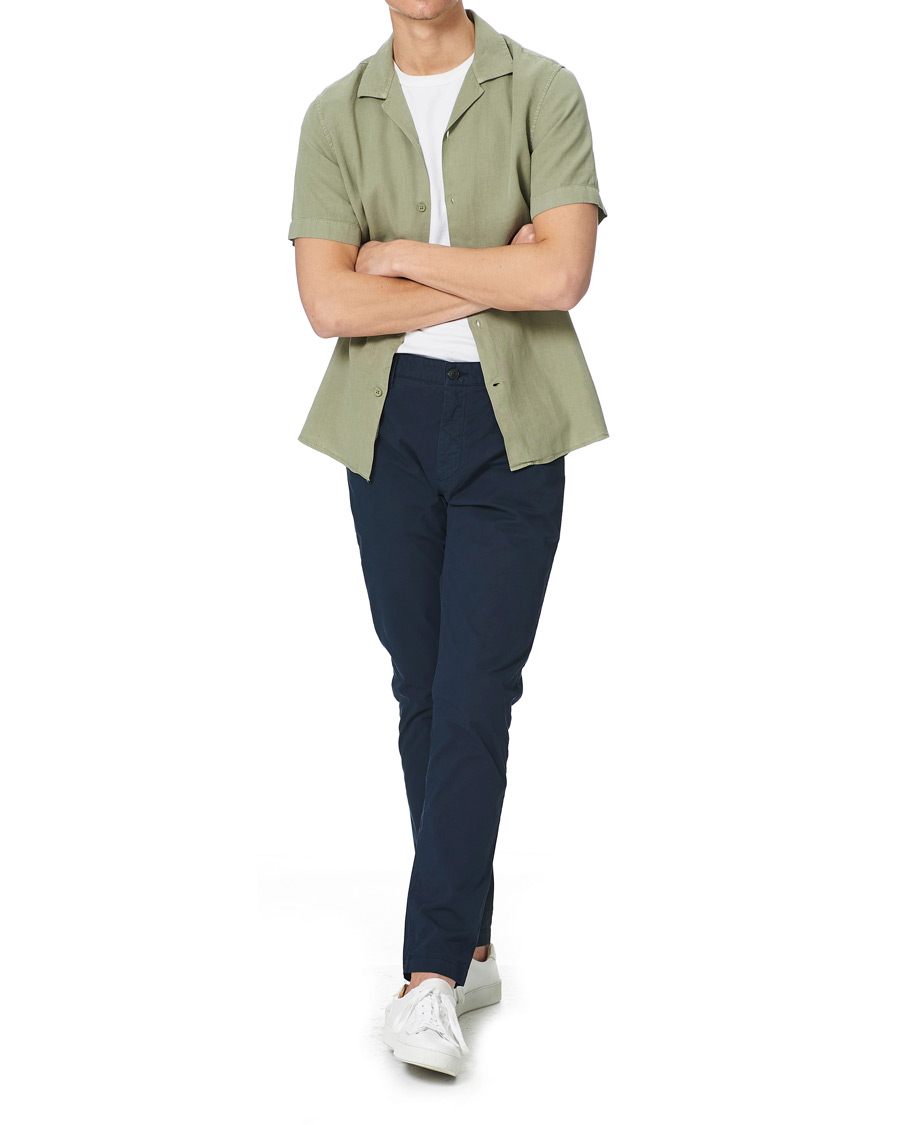 Regular Fit: stretch chinos - navy