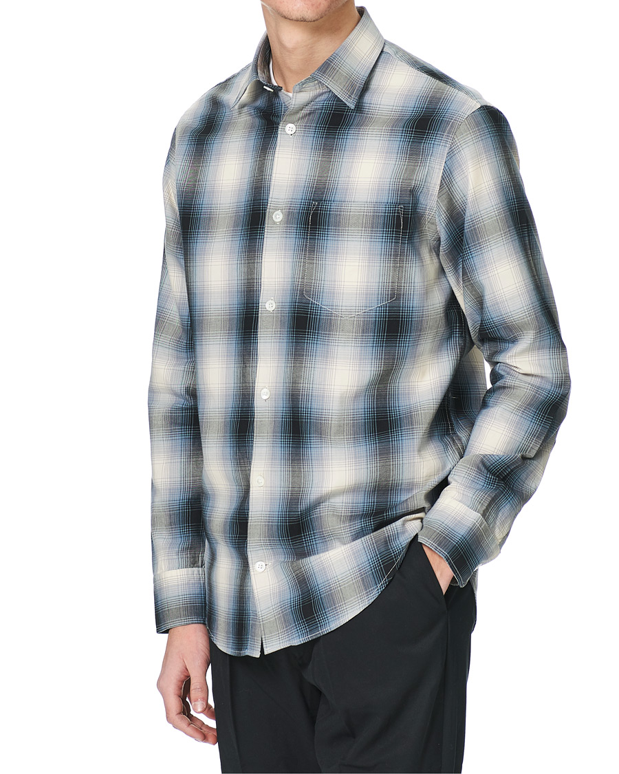 Men | Shirts | NN07 | Errico Checked Shirt Blue/White