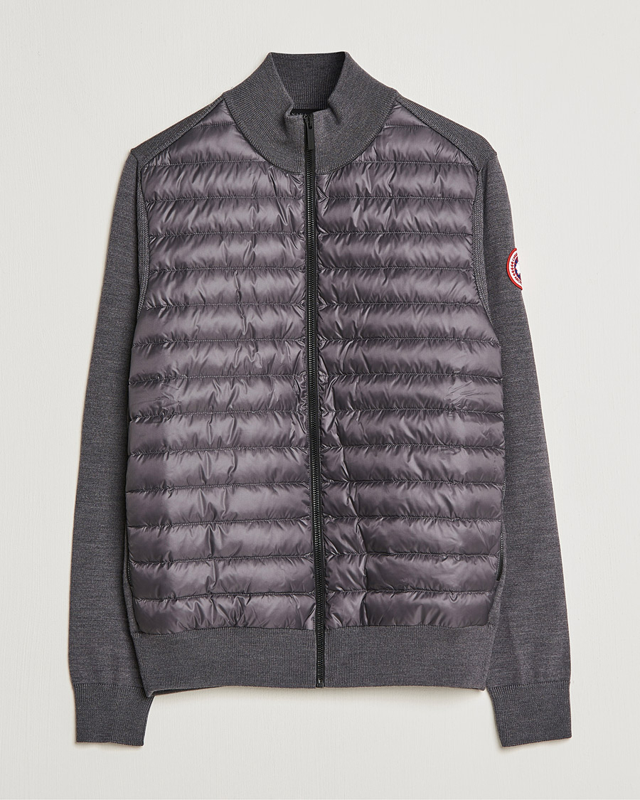 Canada Goose Hybridge Knit Packable Jacket Iron Grey at CareOfCarl