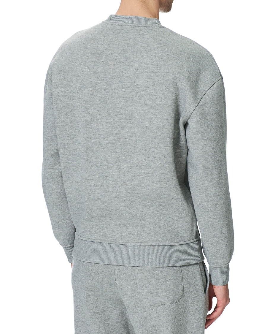 Giorgio Armani Double Jersey Sweatshirt Grey Melange at CareOfCarl.com