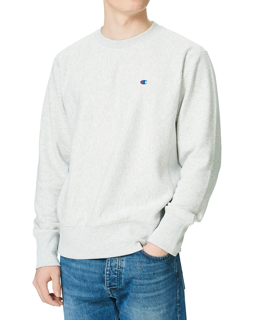 Champion sweatshirt grey on sale melange