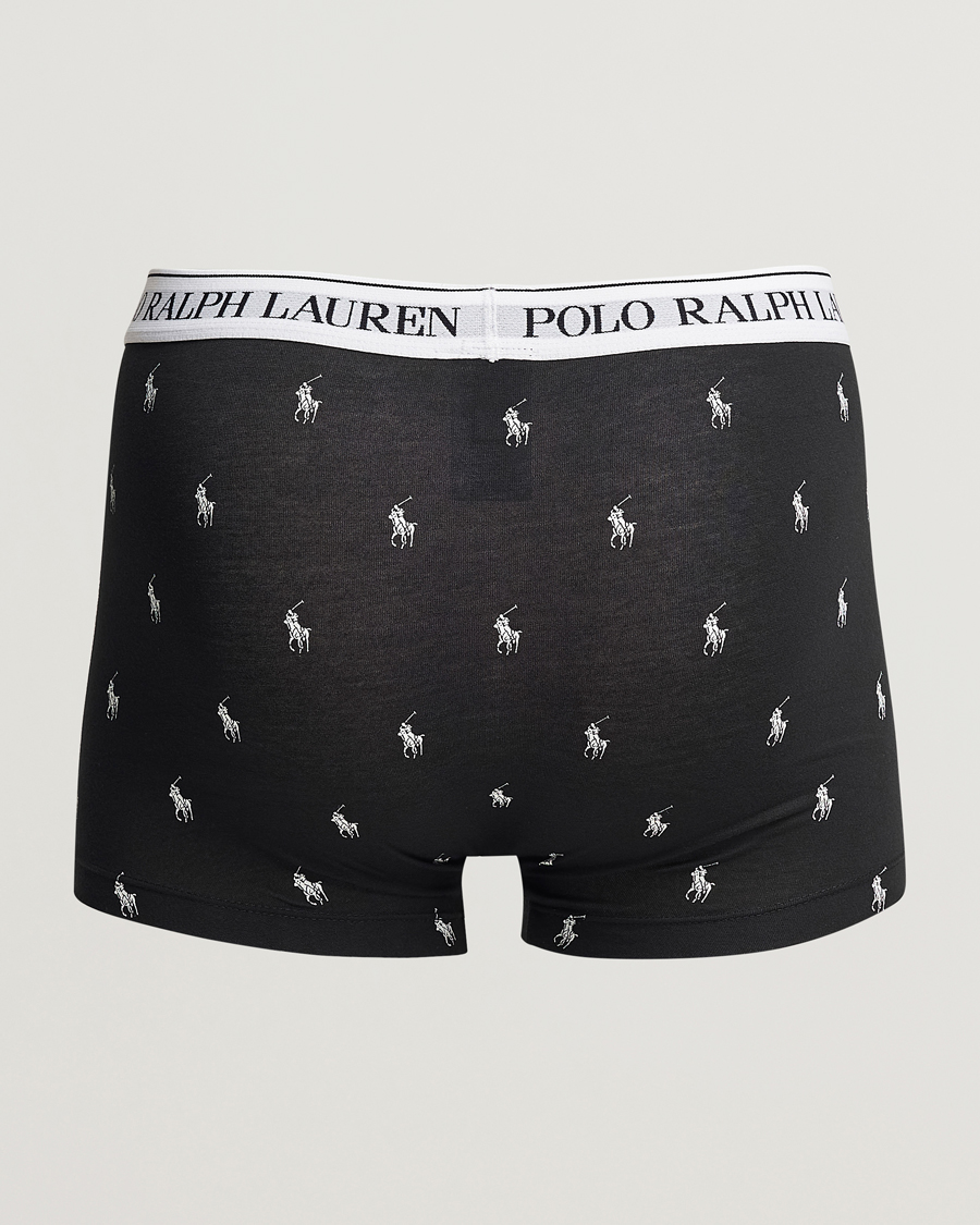 POLO RALPH LAUREN Men's Stretch Classic Fit Boxer Briefs, Trunks & Long Leg  Available, 3-Pack, Andover Heather/Charcoal Heather/Polo Black, Small at   Men's Clothing store