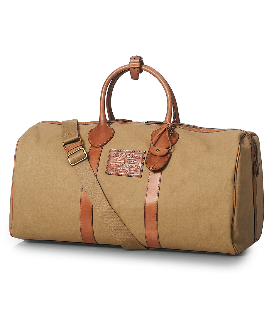 Polo Ralph Lauren Heritage Canvas Duffle Bag Montana Khaki at CareOfCarl