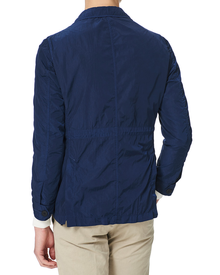 L.B.M. 1911 Garment Dyed Nylon Field Jacket Navy at CareOfCarl.com