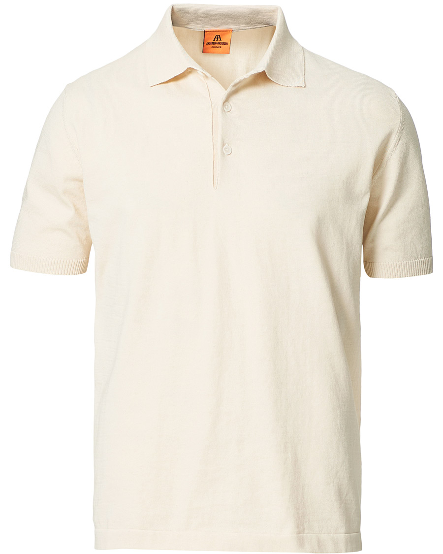 ANDERSEN-ANDERSEN POLO SHIRTS S S COTTON - トップス