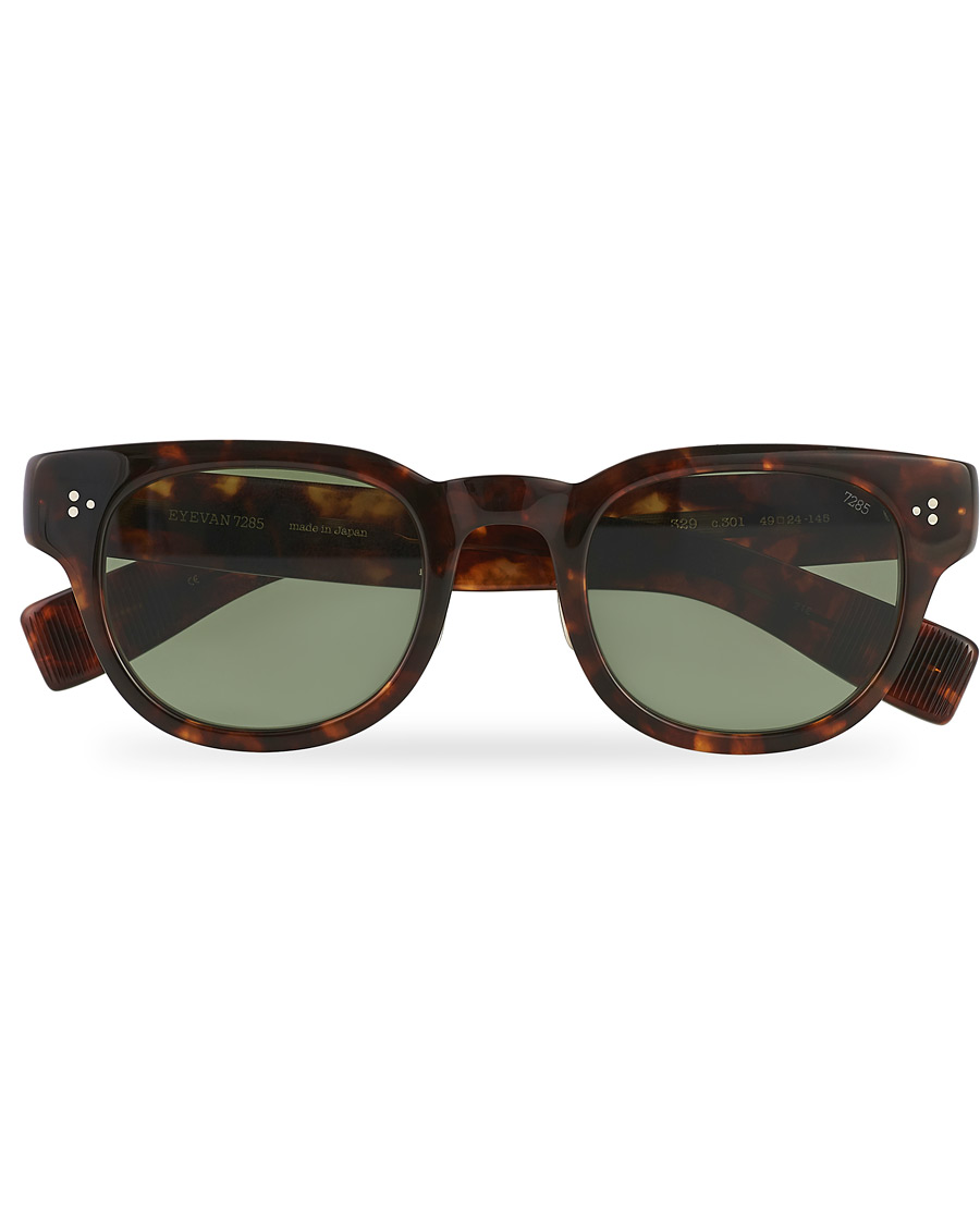 Eyevan 7285 329 Sunglasses Brown Tortoise at CareOfCarl.com